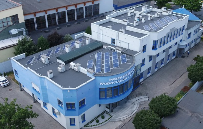 Montaż drzwi przeciwpożarowych - realizacja PWiK Kalisz