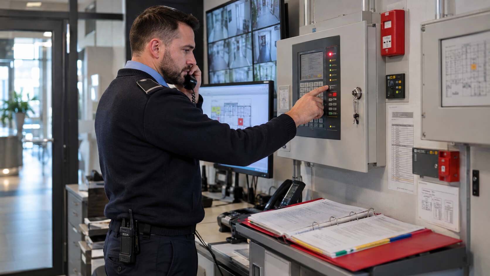 Fire System Control Station – Who and How Should Respond to an Alarm?